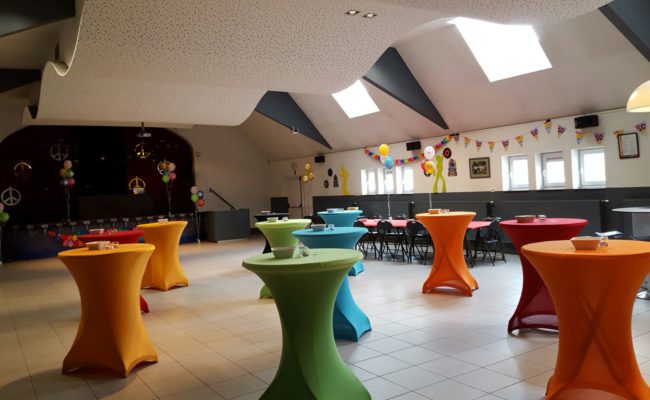 Feestzaal – receptietafels